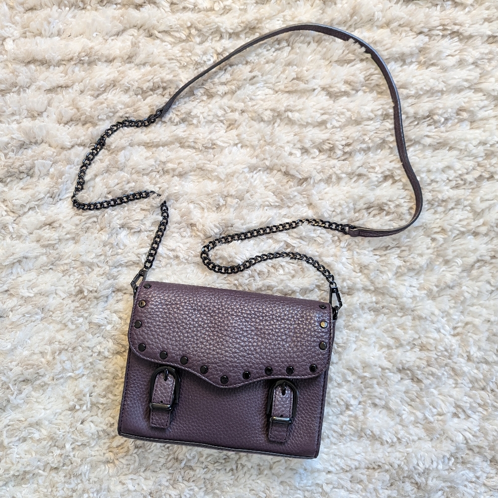 Rebecca Minkoff Black Cherry Oxblood Small Crossbody
